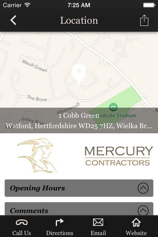 Mercury Contractors screenshot 2
