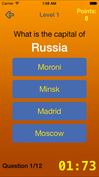 【免費教育App】Ultimate Capitals Quiz. World Geography Trivia Game - PRO Version-APP點子