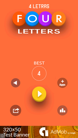 免費下載遊戲APP|Four Letters (4 Letras) app開箱文|APP開箱王