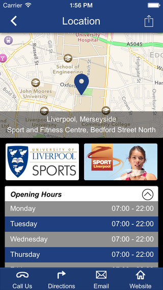 【免費教育App】Liverpool University Sports-APP點子