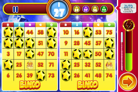Gems & Jewels Bingo Bash Slot Machine Riches Casino Games Pro screenshot 4