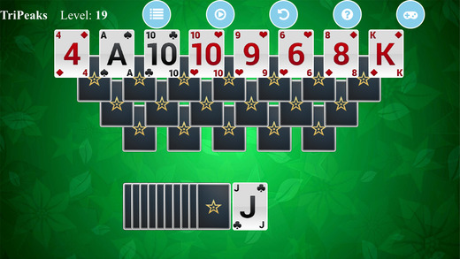 【免費遊戲App】TriPeaks Solitaire - Free Card Game-APP點子