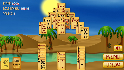 【免費遊戲App】Pyramid Solitaire - Ancient Egypt-APP點子