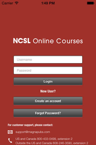 NCSL Courses screenshot 4