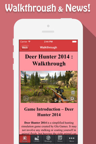 Guide For Deer Hunter 2014! screenshot 4