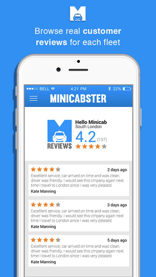 【免費旅遊App】Minicabster - Book a Minicab in London & Compare to Black Taxi Cabs-APP點子