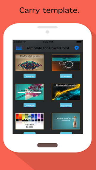 【免費商業App】Template Set for PowerPoint(Keynote)-APP點子