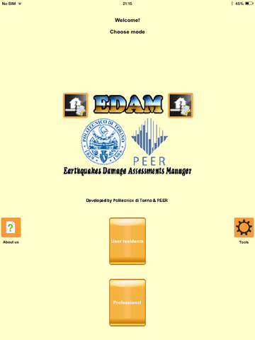 【免費生產應用App】EDAM Earthquakes Damage Assessments Manager-APP點子