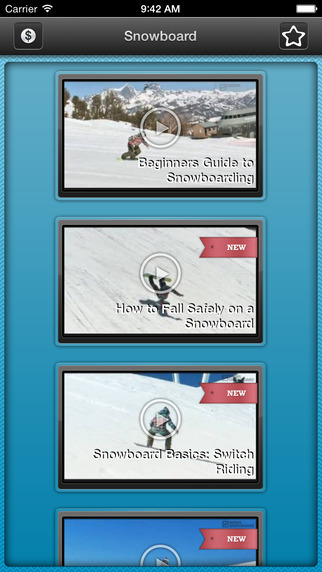 【免費運動App】Snowboard video lessons: Tricks, jumps, turns for beginners-APP點子