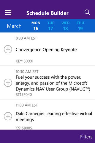 Microsoft Convergence screenshot 2