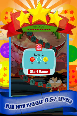 Super Saiyan Link Star Ball : " The Dragon Warrior Z Puzzle Edition " screenshot 2