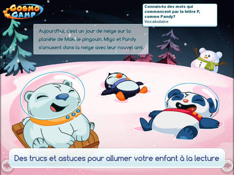 CosmoCamp: Snowy Surprises Storybook for Toddlers and Preschoolers screenshot 2