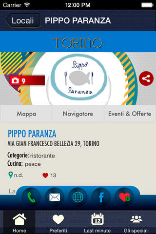 aperitivi & cene Torino screenshot 2