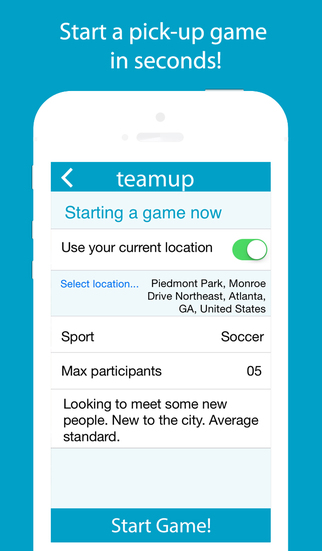 【免費運動App】teamup - find pickup sports, meetup & make friends-APP點子