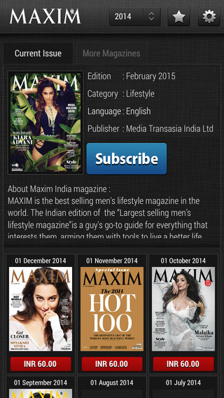 【免費生活App】Maxim India magazine-APP點子