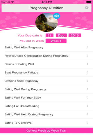 Pregnancy Nutrition Tips Free Health and Fitness for Mother Baby screenshot 3