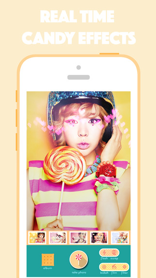 【免費攝影App】Candy Camera - Photo Decoration Font Poster Creator-APP點子