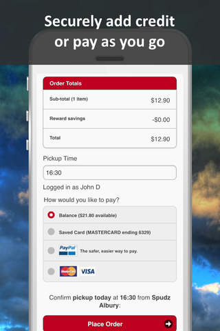 Spudz Online Ordering screenshot 4