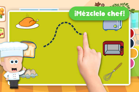 Kids Puzzle Teach me cooking - Learn about the kitchen and how to cook your favorite food like a mini chef screenshot 2