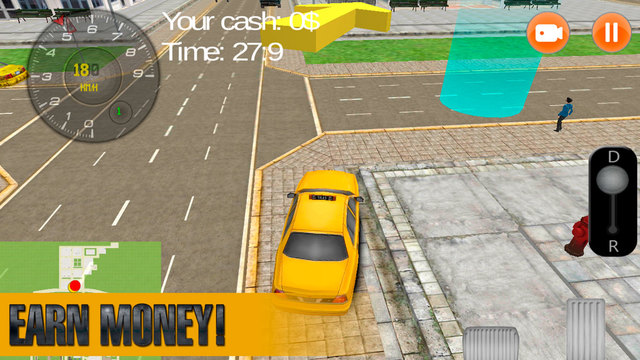 【免費遊戲App】City Taxi: Driver Simulator 3D-APP點子