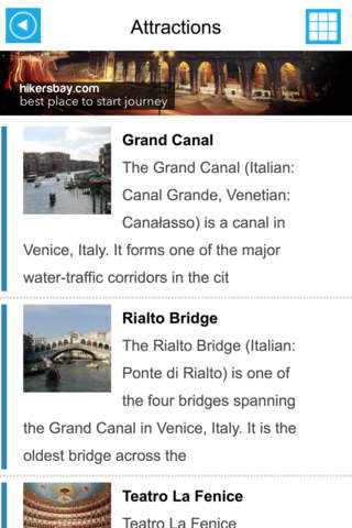 Venice (Italy) Offline GPS Map & Travel Guide Free screenshot 3