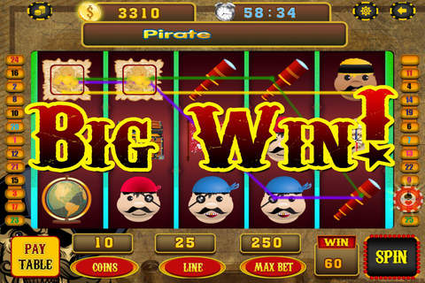 All In Lucky 5 Ninja & Dragon Fight Slots Bonanza Casino screenshot 4