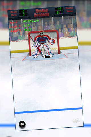 Hockey Academy - The cool free flick sports game - Gold Edition screenshot 2