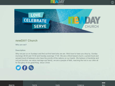 【免費生活App】NewDAY Church 1.0-APP點子