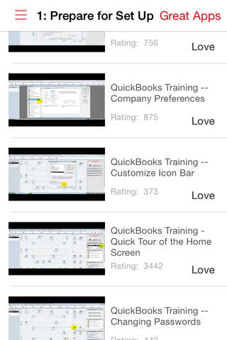 Videos Training For Quickbooks screenshot 3