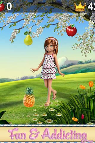 Fruit Girl Mania - Collect all the Healthy Fruit screenshot 2
