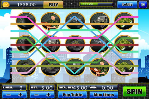 777 Pharaoh's War of Shadow Rich Ninja Casino - Fun Hit Game Doubledown & Slotomania Slots Free screenshot 4