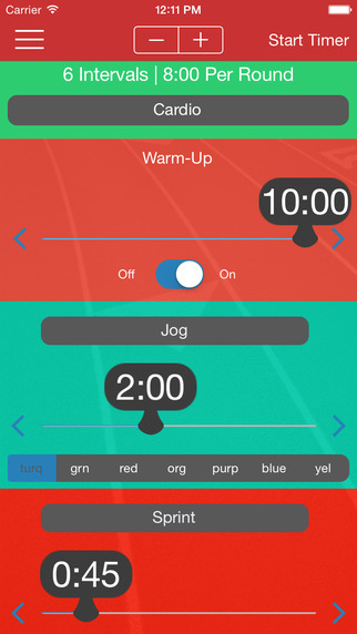 Interval Timer Infinite Free - Timing for HIIT Tabata Crossfit Circuit Training and More