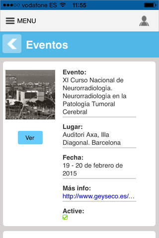 SENR - Sociedad Española de Neurorradiología screenshot 4