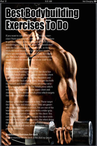 Men's Body Building Magazine screenshot 2