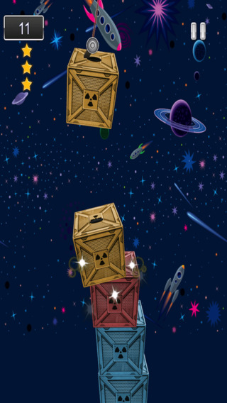 【免費遊戲App】A1 Space Crane Frontier Stacker-APP點子