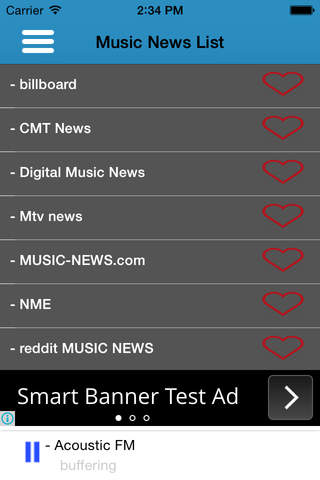 Acoustic Music Radio With Music News screenshot 4