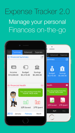 Expense Tracker 2.0 Financial Assistant - Best way to Save while you Spend