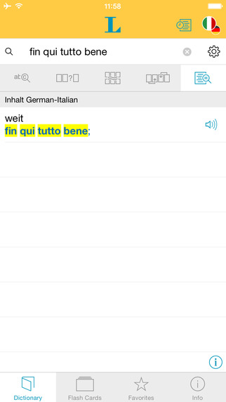 【免費書籍App】Italian <-> German Talking Dictionary Standard-APP點子