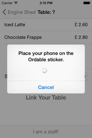 Ordable - A New Way To Order Food screenshot 3