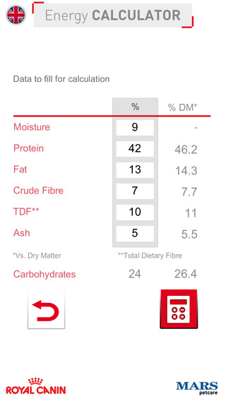 【免費醫療App】Energy Calculator (Cat and Dog)-APP點子