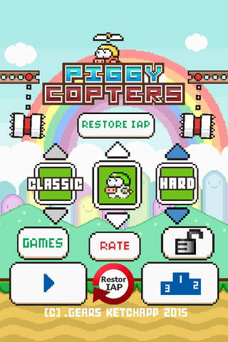Piggy Copters : the amazing new adventure of run and dash - Best top free game screenshot 2