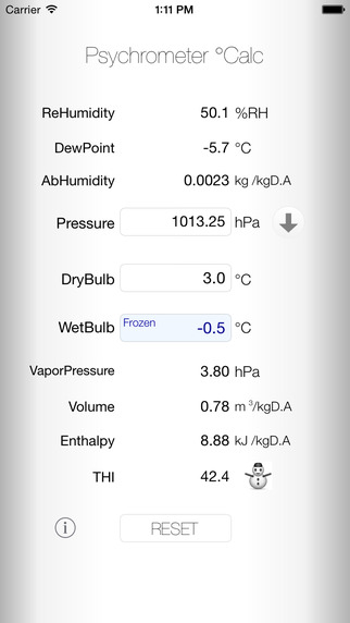 【免費天氣App】Psychrometer ℃alc-APP點子