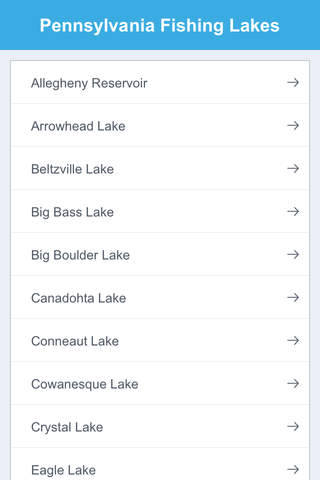 Pennsylvania Fishing Lakes screenshot 2