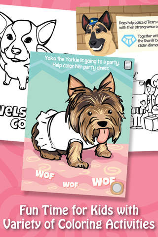 Paint & Play Dogs, Coloring Book For Kids screenshot 3