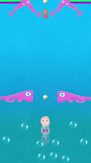 【免費遊戲App】Mermaid Dash Up! - Pinky Fin's Bubble Swim-APP點子