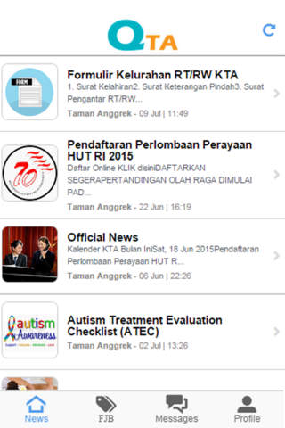 InfoQTA - Informasi Komunitas Apartment Taman Anggrek screenshot 2