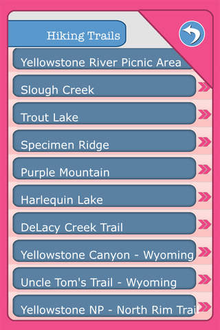 Hiking Trails Yellowstone National Park screenshot 4