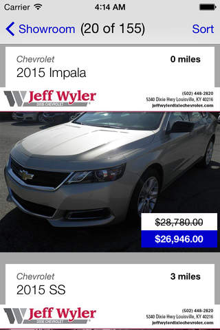 Jeff Wyler Dixie Chevrolet DealerApp screenshot 2