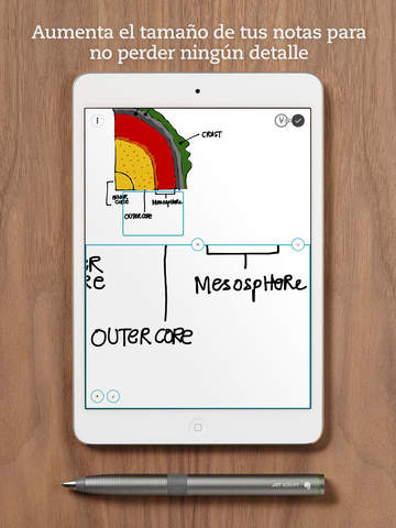 Captura de pantalla del iPad 3