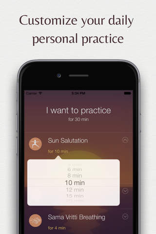 happyt - Motivational Yoga and Meditation Timer screenshot 3